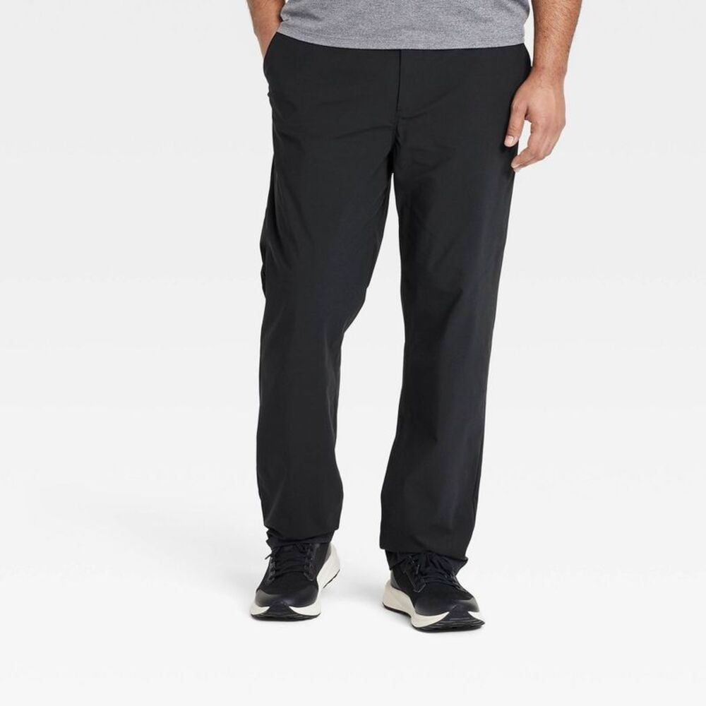 Men's Big 360 Lifestyle Trouser Pants - Black 36x34